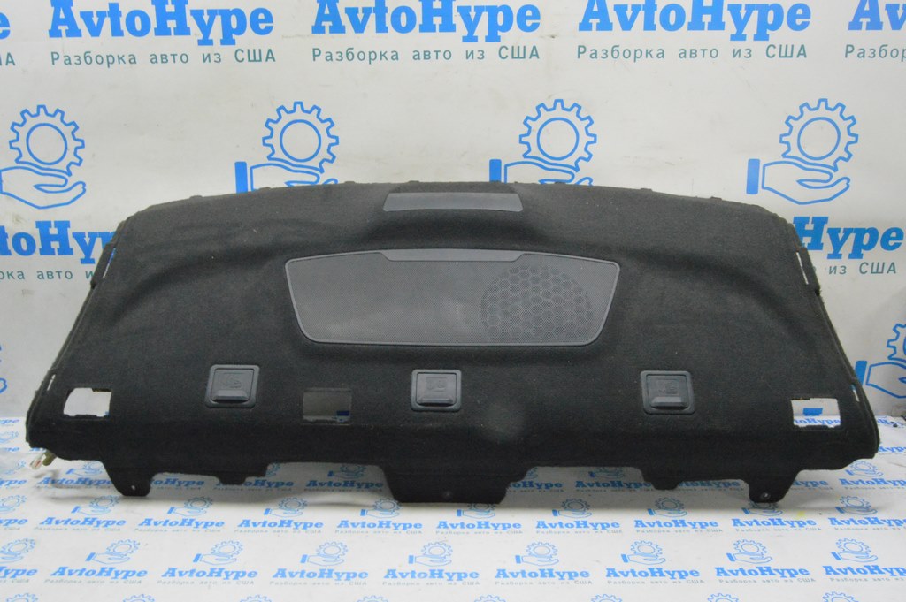 Полка задняя Hyundai Sonata 11-15 черн, под буфер