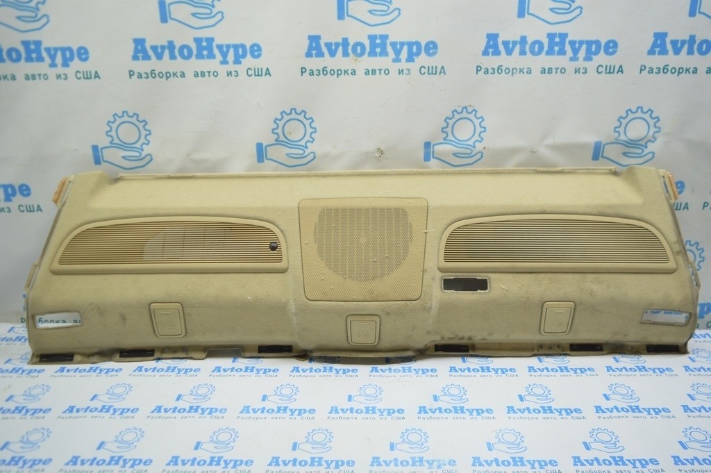 Полка задняя Lexus LS460 LS600h 07-09 перед под шторку беж
