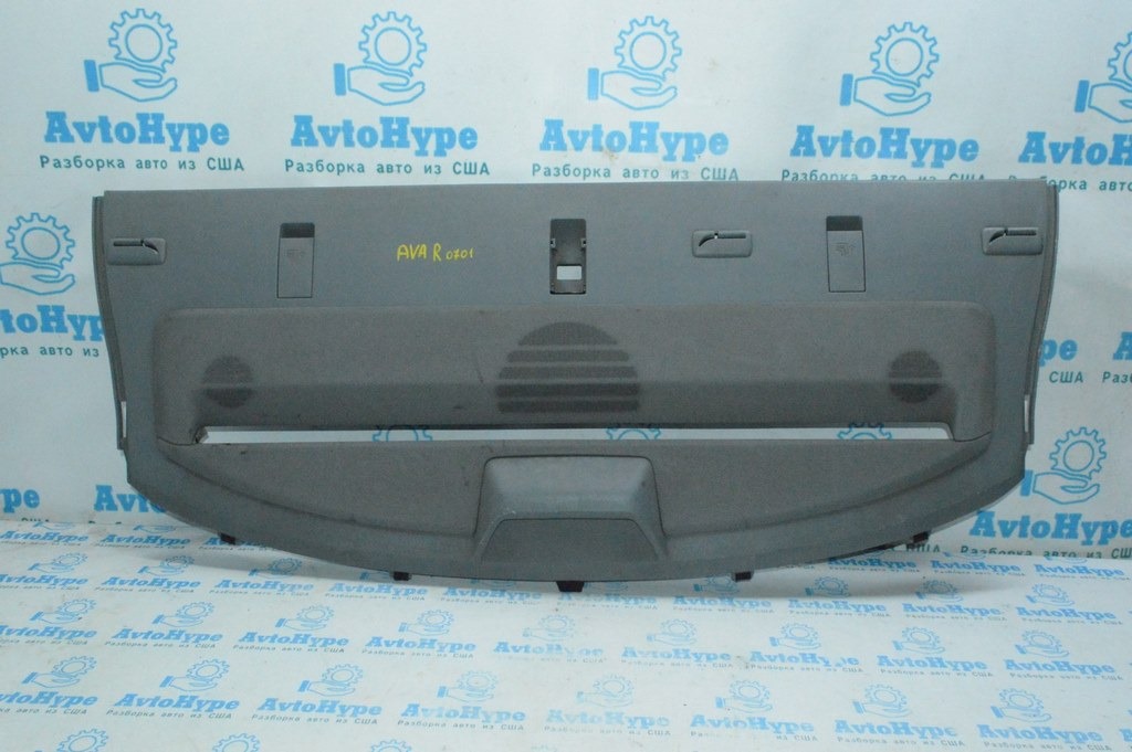 Полка задняя Toyota Avalon 05-12 серая под шторку и саб (01)
