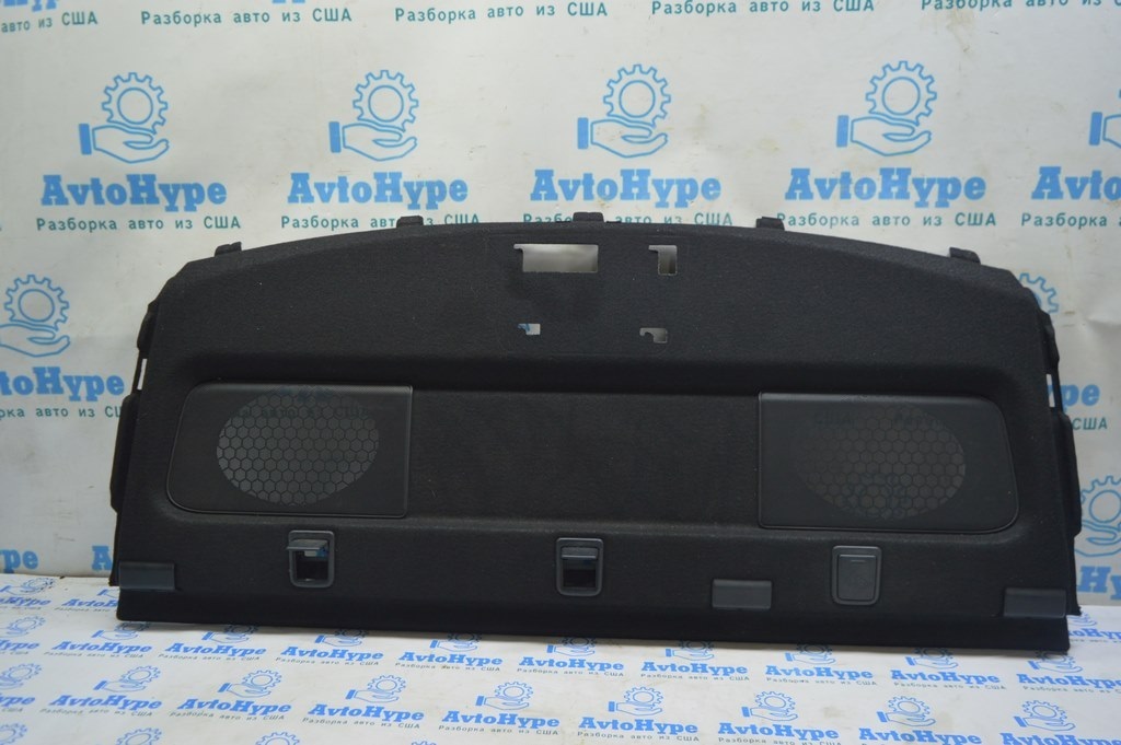 Полка задняя Toyota Camry v50 12-14 usa\euro черн тип 2
