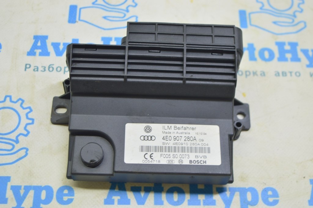 Power Supply Board Control Module Audi A8 D3 03-09 (01)