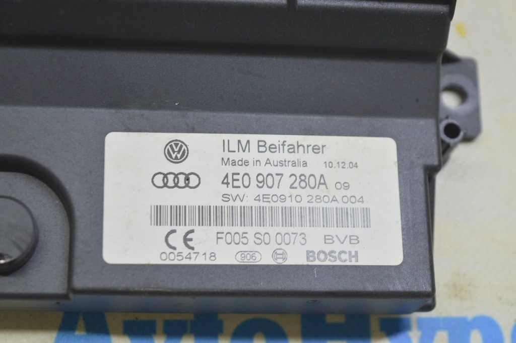 Power Supply Board Control Module Audi A8 D3 03-09 (01) — фото 2