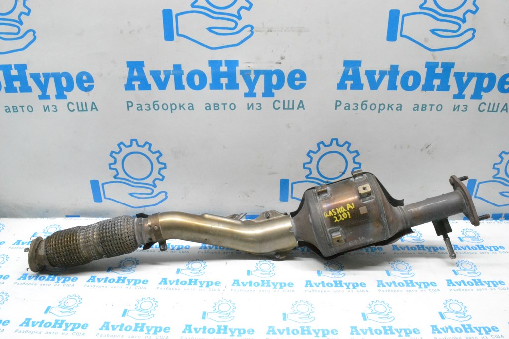 Приемная труба с катализатором Nissan Qashqai 21- 1.3T FWD (01)