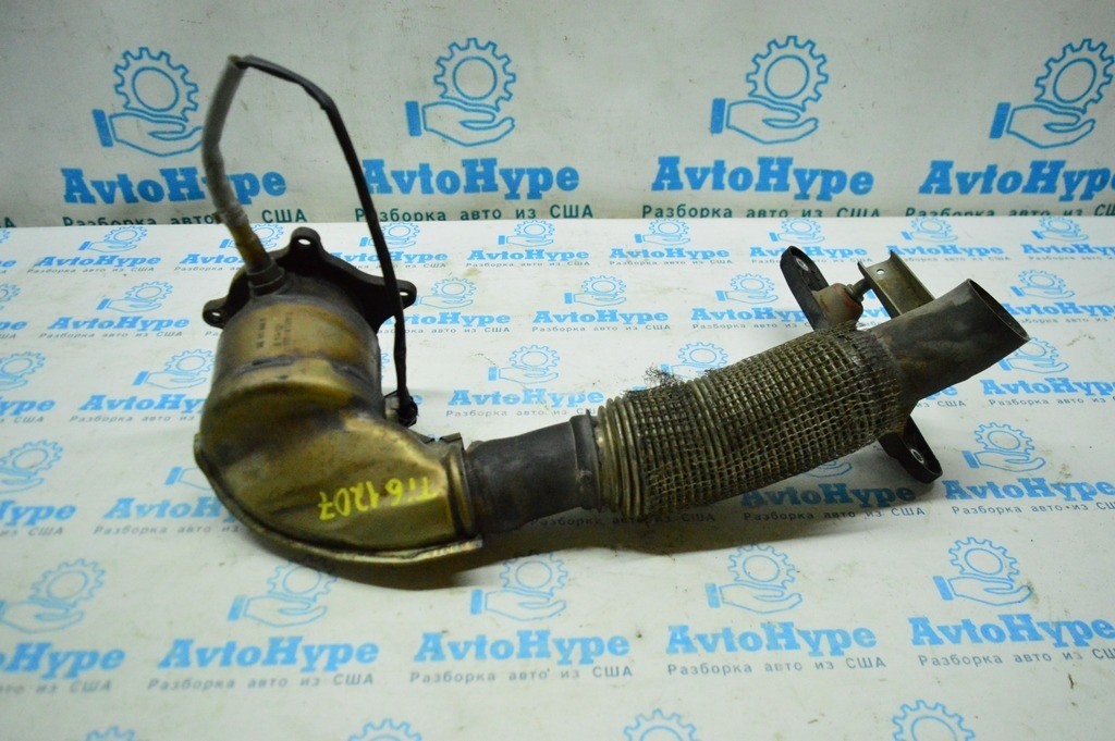 Приемная труба с катализатором VW Tiguan 09-17 ( на ней 1 катализатор) 5N0131690H (07)
