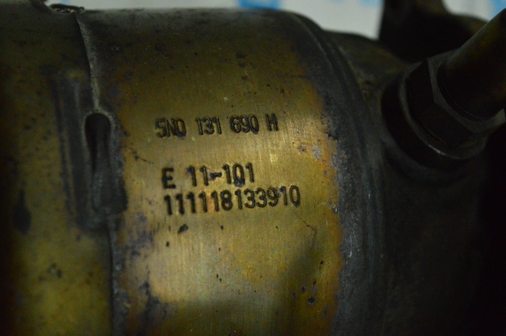Приемная труба с катализатором VW Tiguan 09-17 ( на ней 1 катализатор) 5N0131690H (07) — фото 2