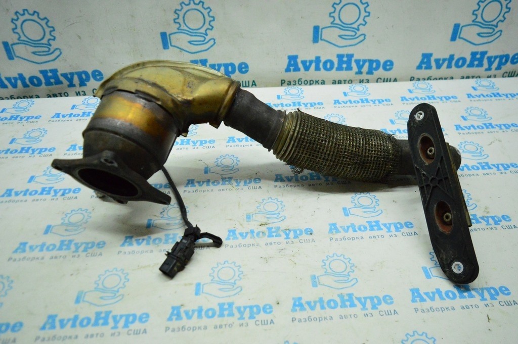 Приемная труба с катализатором VW Tiguan 09-17 ( на ней 1 катализатор) 5N0131690H (07) — фото 3