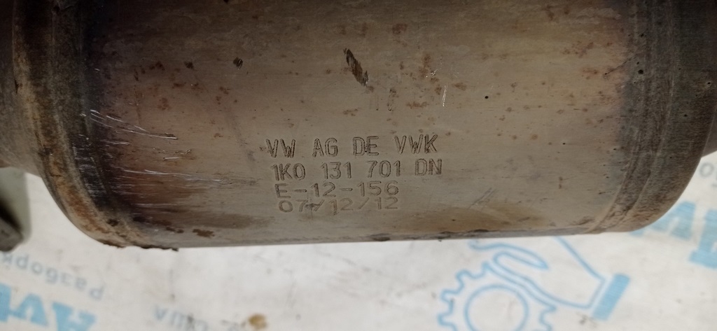 Приемная труба с катализатором VW Tiguan 09-17 ( на ней 2 катализатора) 1K0131701DN (02) — фото 3