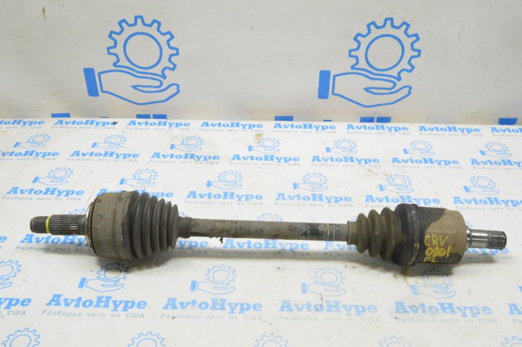 Привод полуось перед лев Honda CRV 07-11 AWD (01)