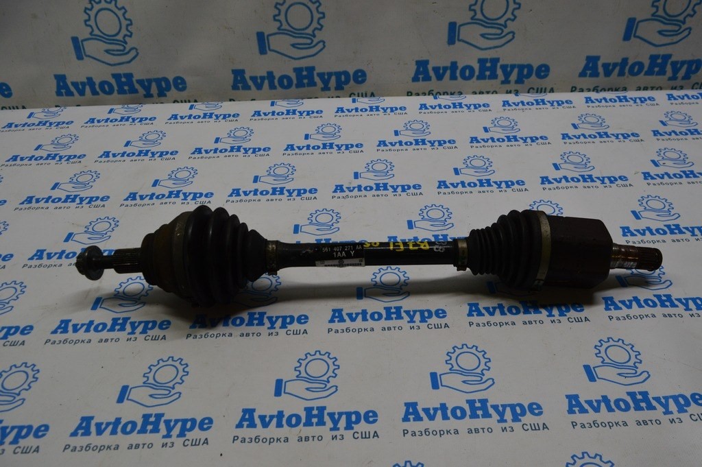 Привод полуось перед лев VW Passat b7 USA 1.8T (05)