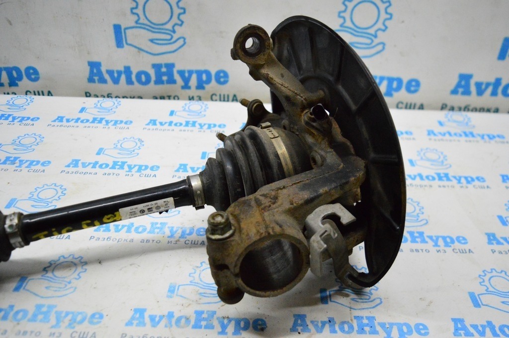 Привод полуось перед лев VW Tiguan 09-17 FWD акпп (07) трещина в пыльнике — фото 2