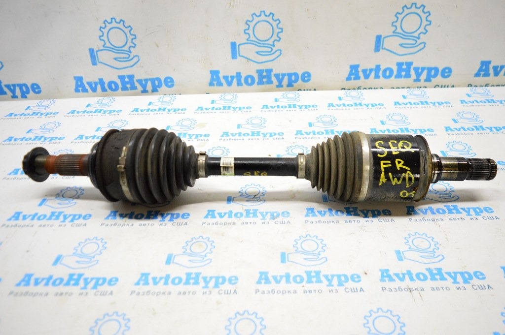 Привод полуось перед прав Toyota Sequoia 08-16 AWD (01)