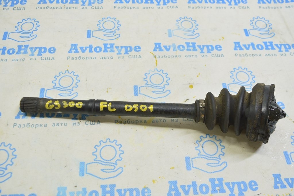 Привод полуось передняя левая Lexus GS300 GS350 GS430 06-11 AWD (01) вал без гранат