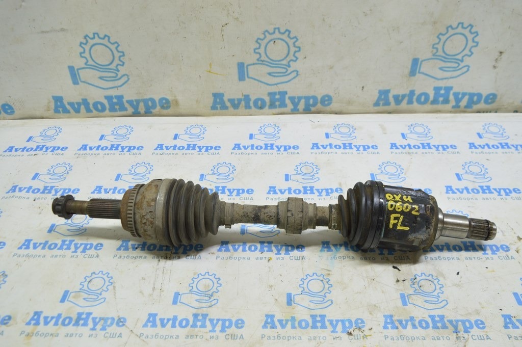 Привод полуось передняя левая Lexus RX400h 06-09 AWD (02)