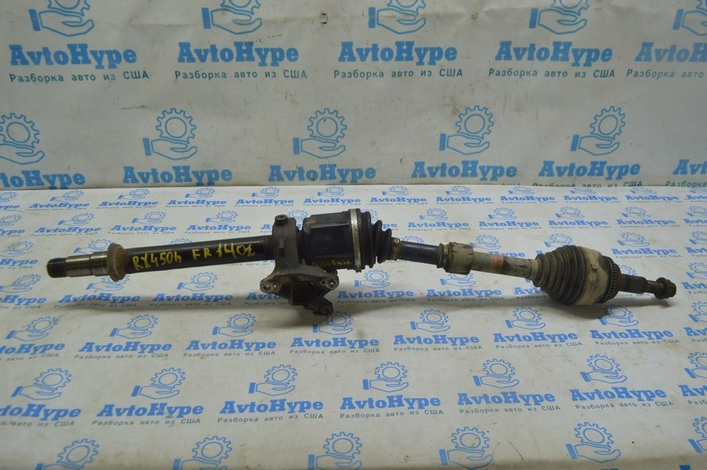 Привод полуось передняя правая Lexus RX450h 10-15 (02)