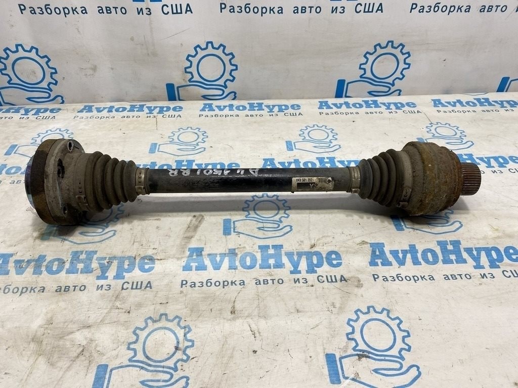 Привод полуось зад прав Audi S4 b8 08-16