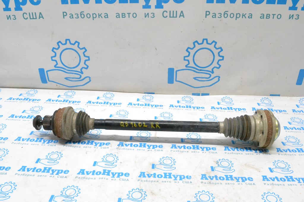 Привод полуось задняя правая Audi Q5 8R 09-17 2.0T, hybrid (02)