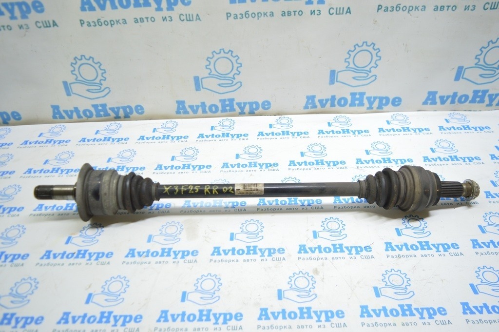 Привод полуось задняя правая BMW X3 F25 13-17 2.0T (02)