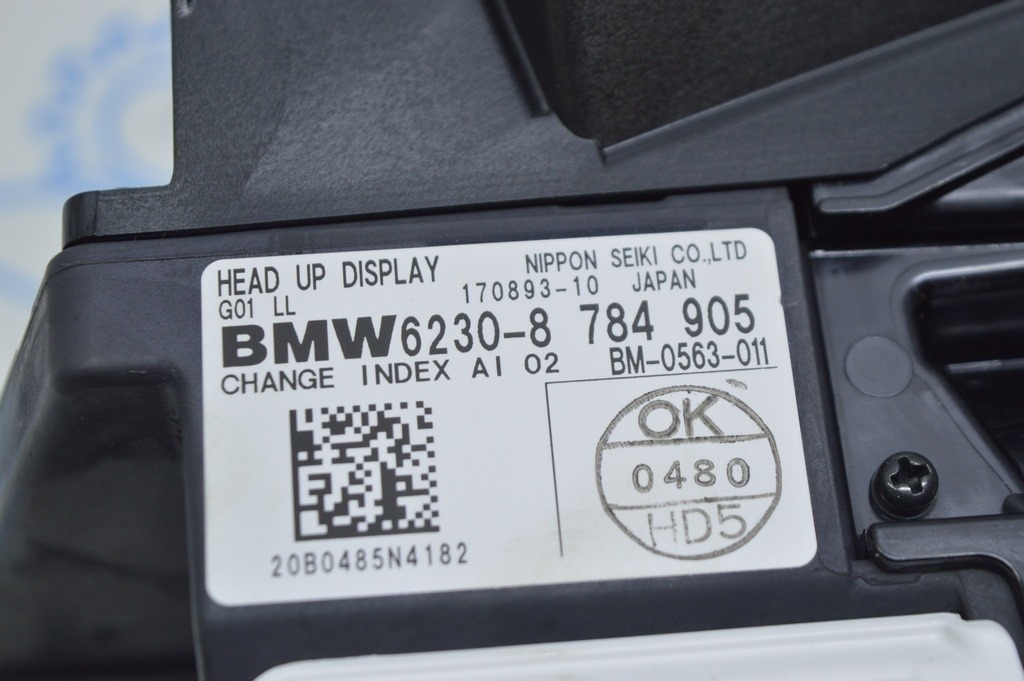 Проекция на лобовое BMW X3 G01 18-21 (01) — фото 4