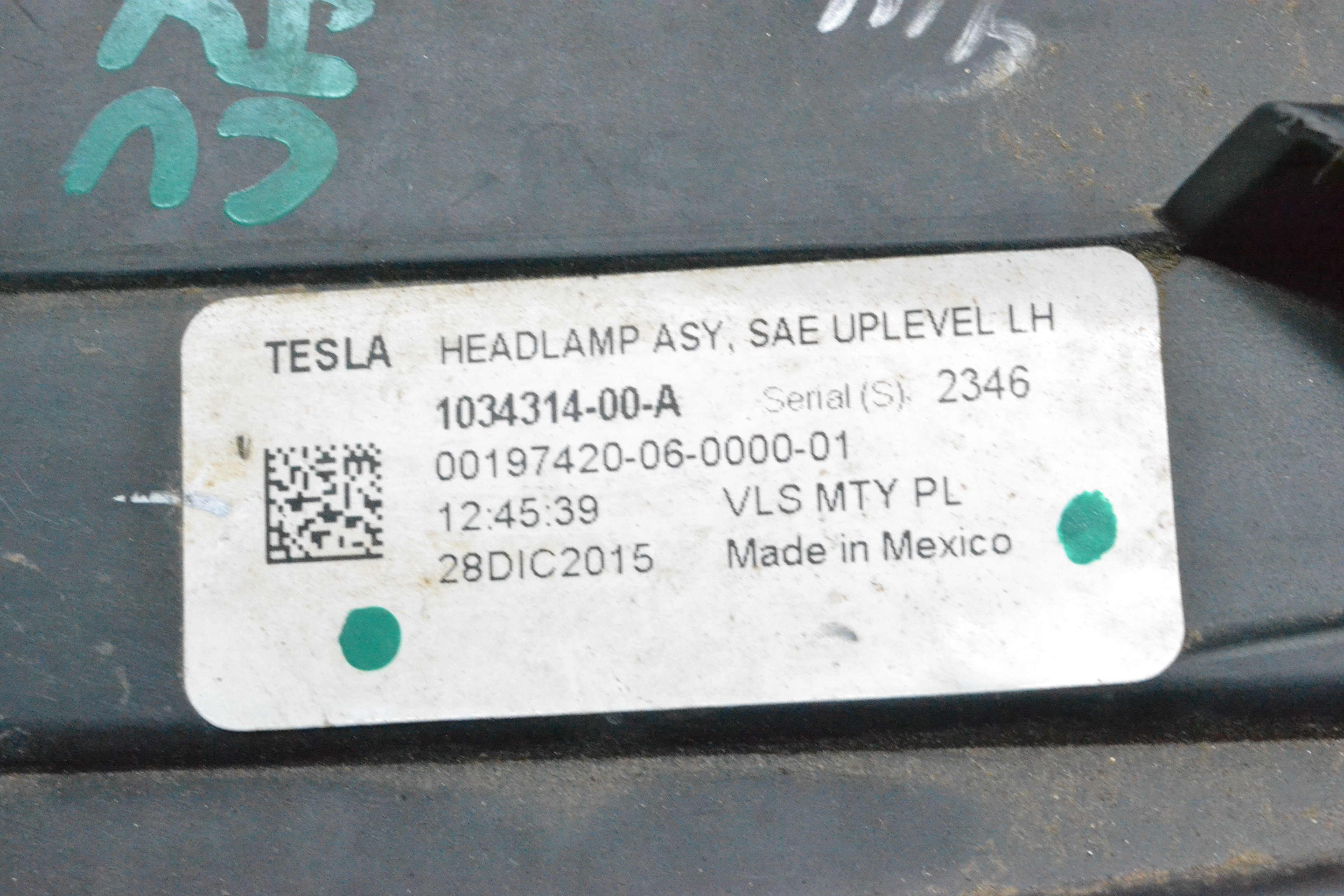 Фара передня ліва Tesla Model X 16-21 UP-LEVEL дефекти реаліз Вадим — фото 4