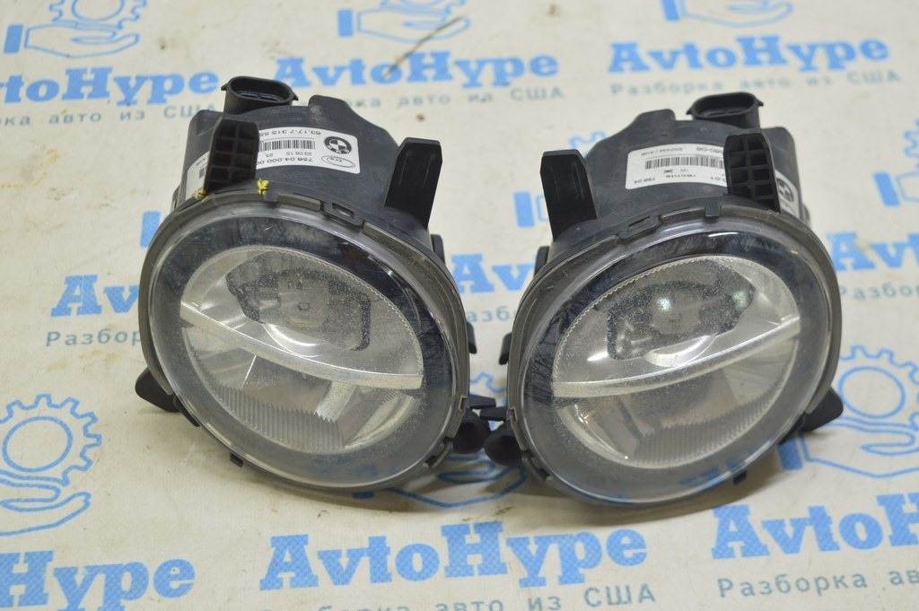 Противотуманная фара птф правая BMW 3 F30 12-19 LED (02) песок