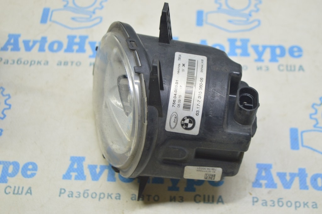 Противотуманная фара птф правая BMW 3 F30 12-19 LED (02) песок — фото 2