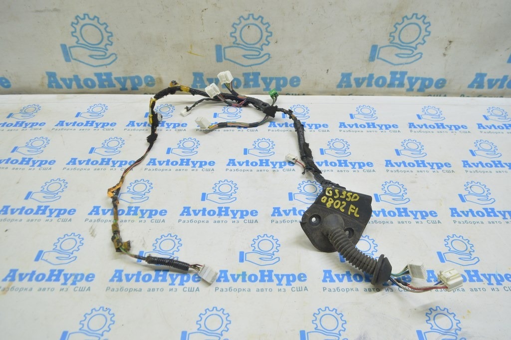 Проводка двери передней левой Lexus GS300 GS350 GS430 GS450h 06-11 под keyless (02)