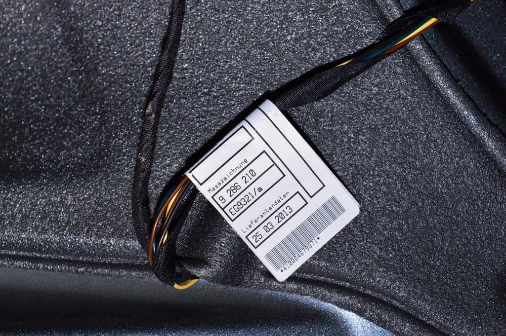Проводка двери зад лев BMW 3 F30 12-19