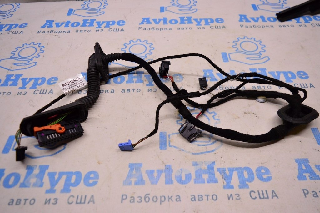 Проводка двери зад прав VW Passat b8 USA