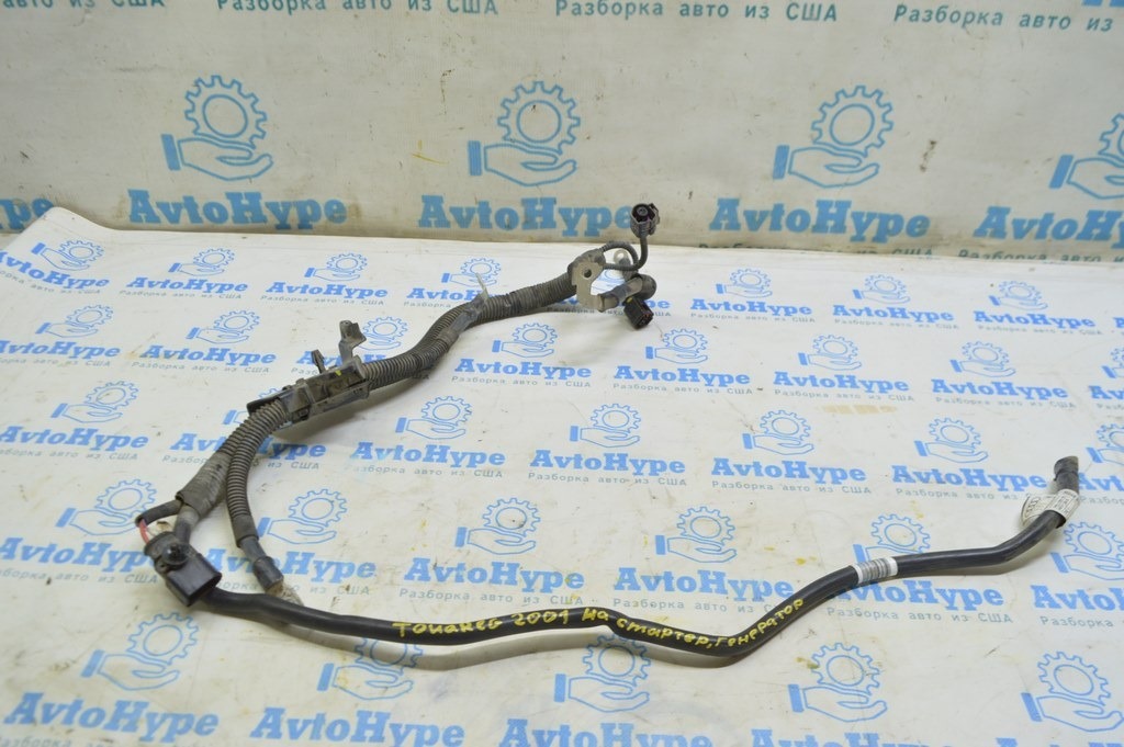 Проводка двигателя VW Touareg 18- 3.0d на стартер, генератор (01)