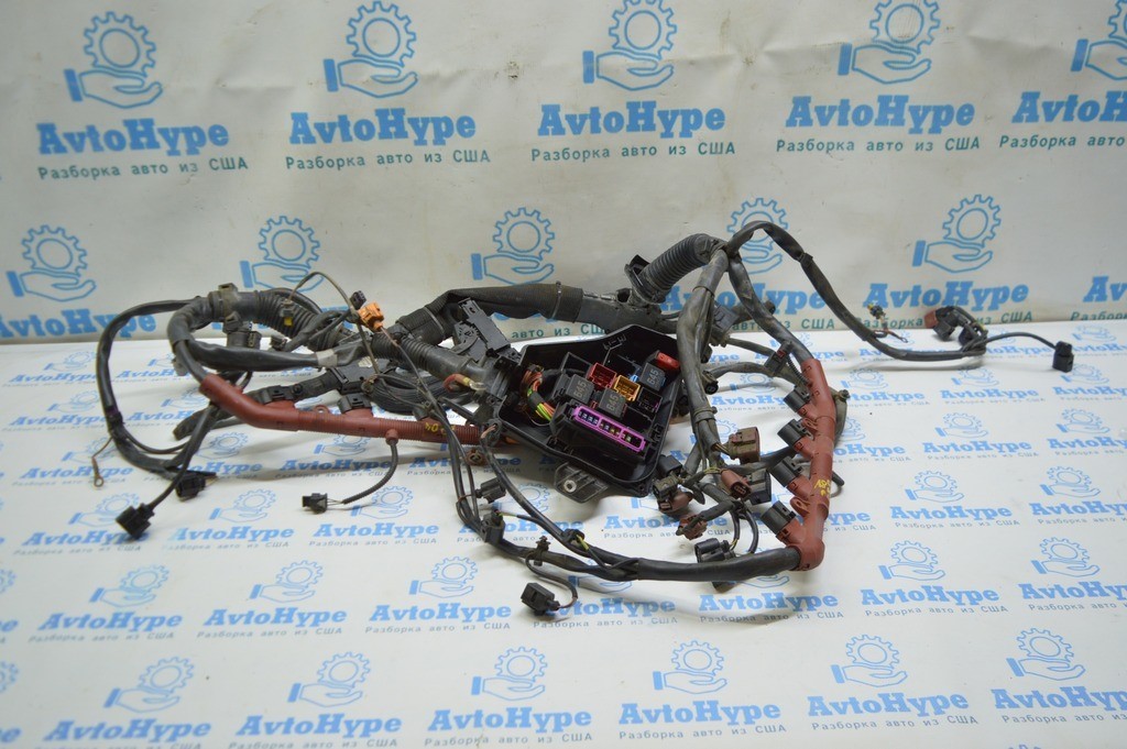 Проводка моторная 4.2 Audi A8 D4 10-17 (01) с блоком предохранителей