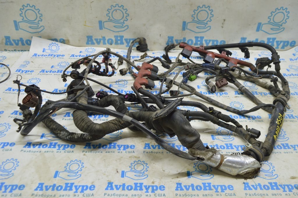 Проводка моторная Audi A8 D3 03-09 3.0 (01)