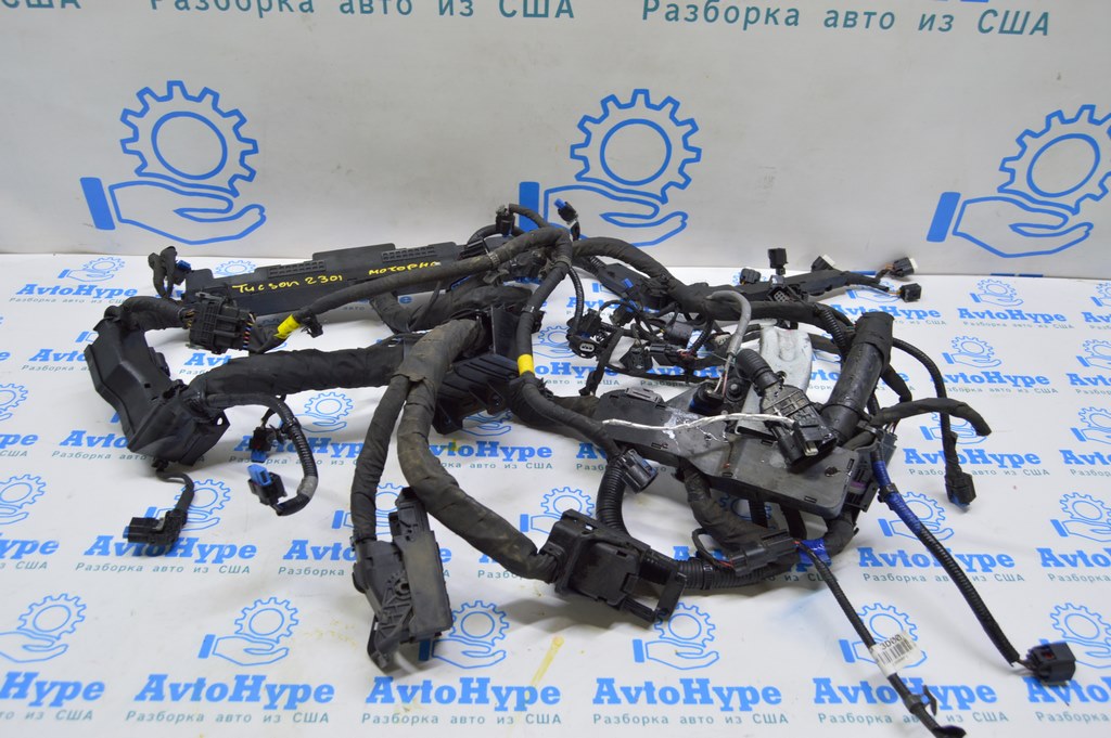 Проводка моторная Hyundai Tucson 22- (01) откусана