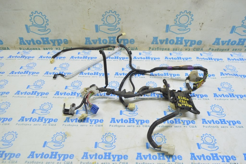 Проводка пассажирского сиденья Lexus GS300 GS350 GS430 GS450h 06-07 (02)