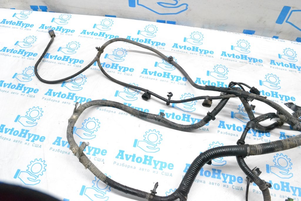 Проводка подкапотная 4 Land Rover Range Rover L405 13-17 горелая