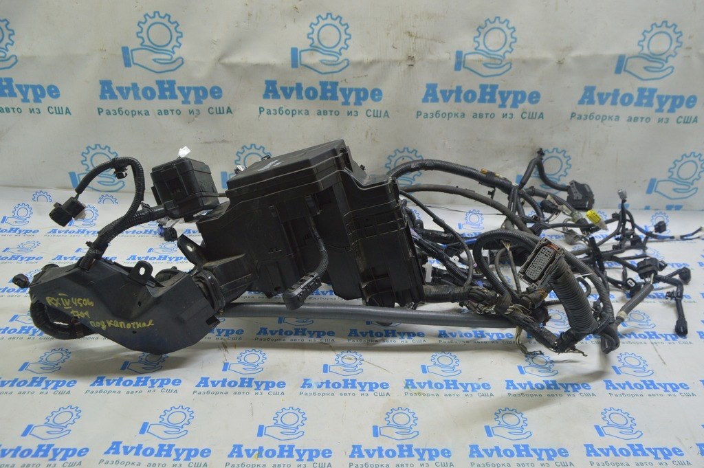 Проводка подкапотная без корп блока предохранителей Lexus RX350 RX450h 16-22 (01) правый руль