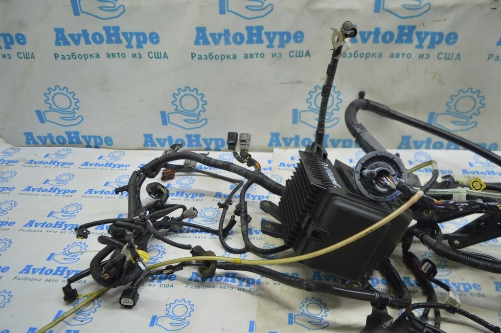 Проводка подкапотная Lexus RX330 04-09 (01) с блоком предохранителей — фото 3