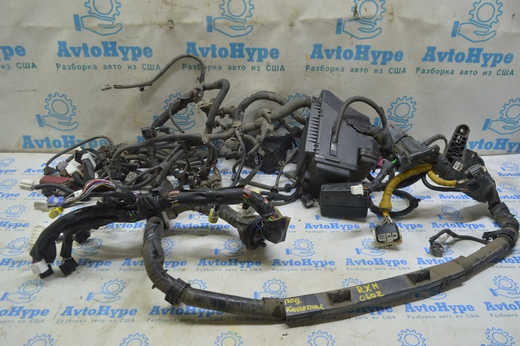 Проводка подкапотная Lexus RX400h 06-09 (02) с блоком предохранителей