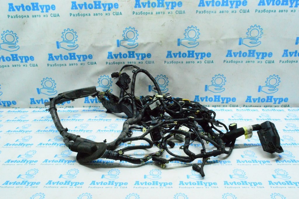 Проводка подкапотная на блок эку Lincoln MKZ 13- 2.0T (04)