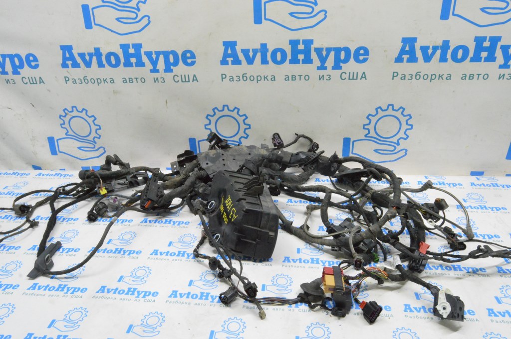 Проводка подкапотная с блоком предохранителей Audi A3 8V 15-20 (02) 2.0 5Q0937125A
