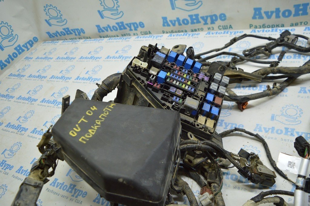 Проводка подкапотная с блоком предохранителей Subaru Outback 15-19 (04) — фото 4