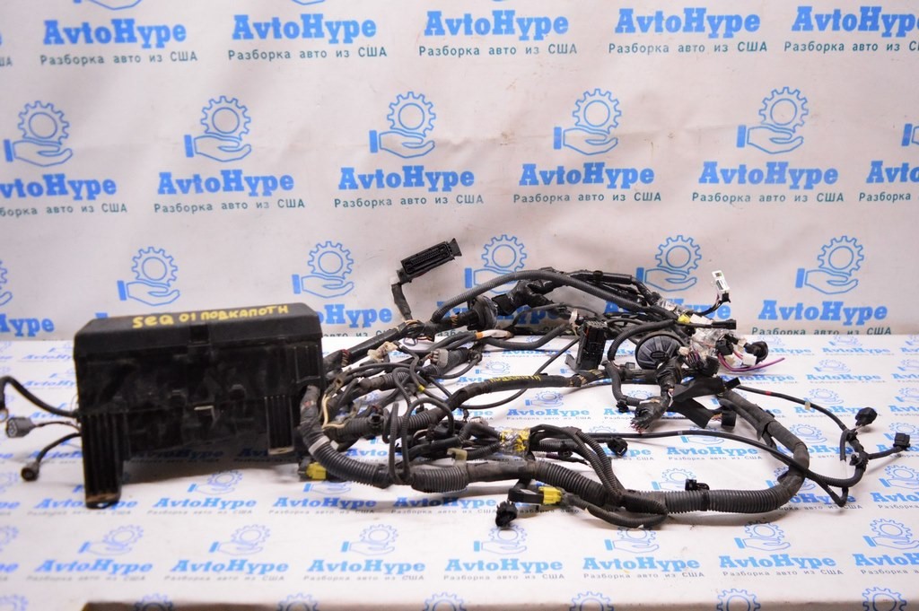 Проводка подкапотная с блоком предохранителей Toyota Sequoia 2008-2022 (01)