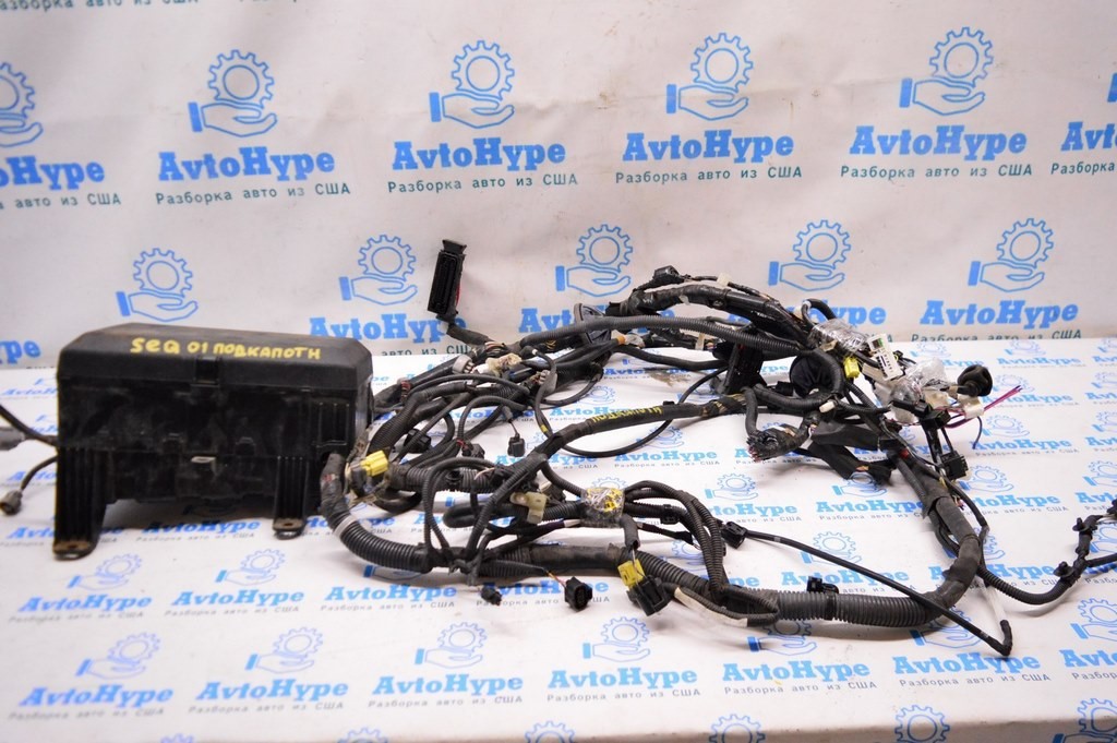 Проводка подкапотная с блоком предохранителей Toyota Sequoia 2008-2022 (01) — фото 2