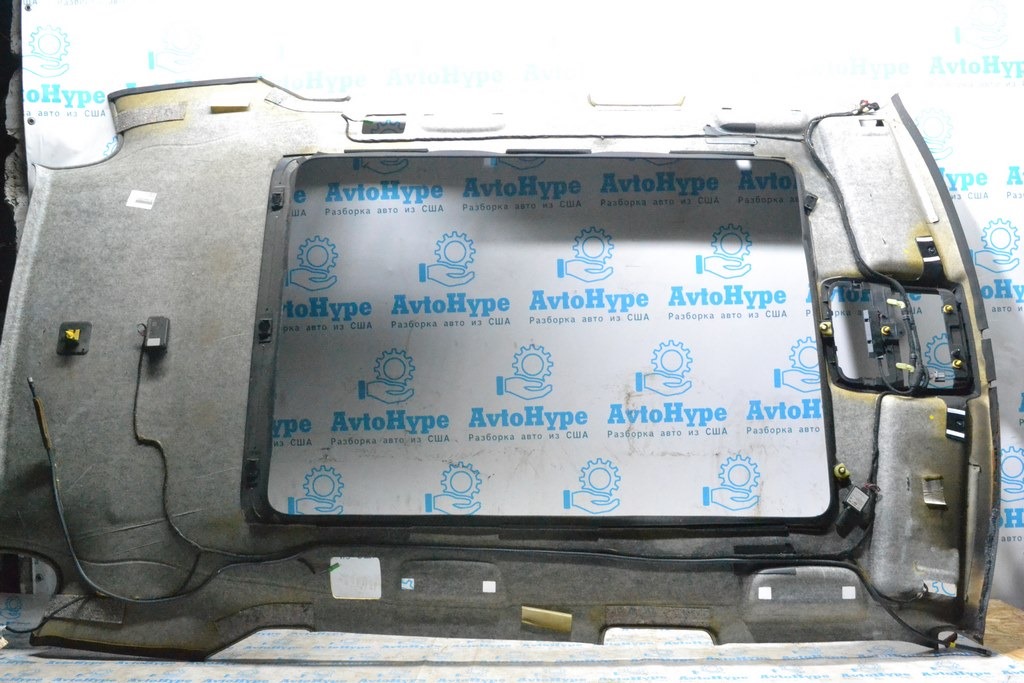 Проводка потолка под панораму Land Rover Range Rover L405 13-17 черн (01)