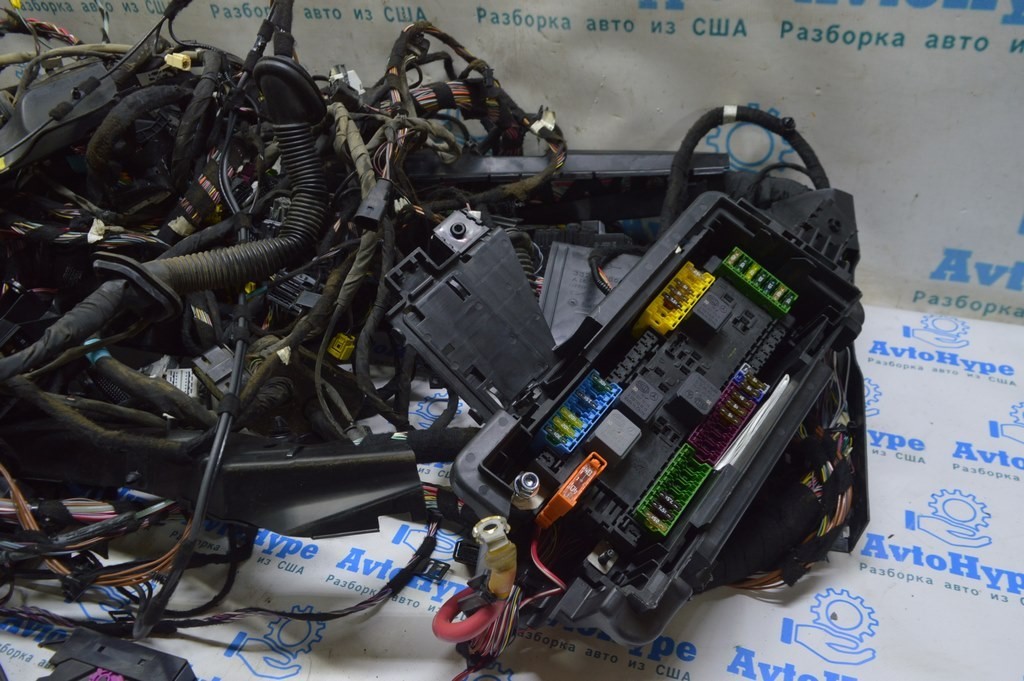 Проводка салонная с блоком предохранителей Mercedes GLE-class C292 12-19 (01) — фото 2