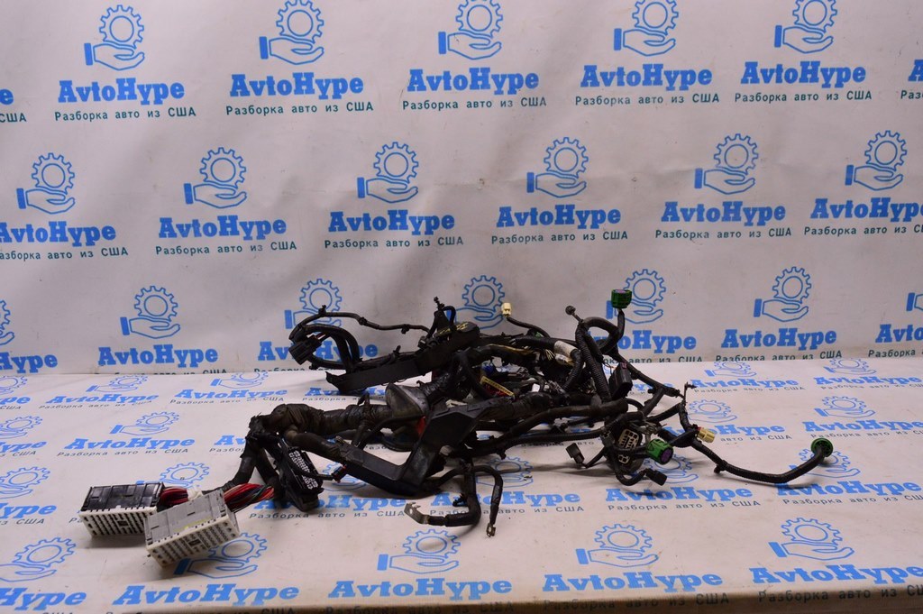 Проводка торпеды левая Dash Left Wiring Jeep Cherokee KL 14- 3.2 FWD (04) 68190408AD
