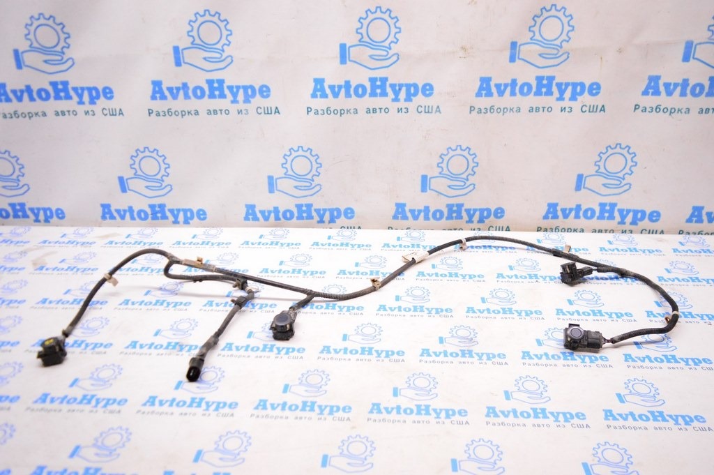 Проводка заднего бампера Toyota Sequoia 08-10 под парктроники
