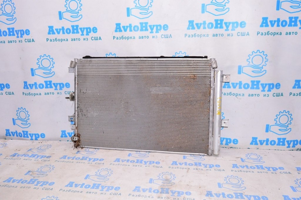 Радиатор кондиционера (конденсер) Ford Edge 16- 2.0T с охлаждением КПП (04)