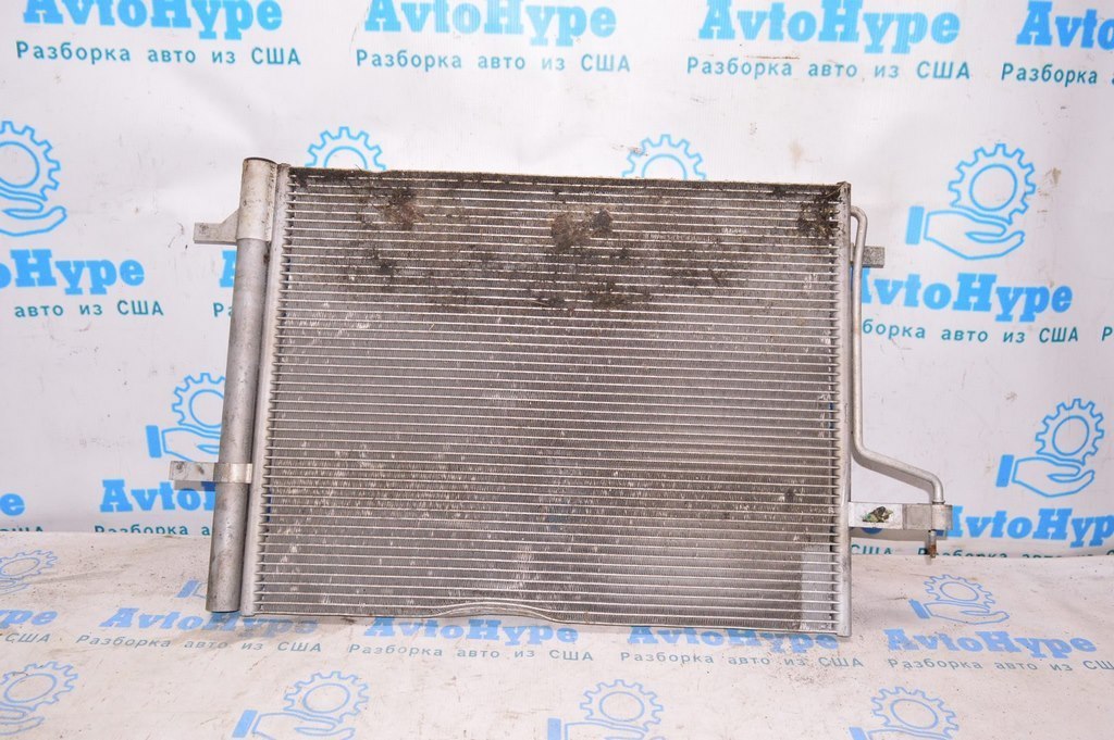Радиатор кондиционера (конденсер) Ford Escape MK3 13- 1.6T 2.5 (07) прижат — фото 2