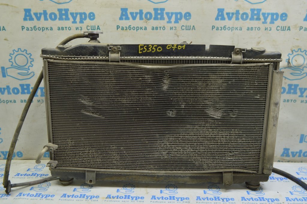 Радиатор кондиционера (конденсер) Lexus ES350 07-12 (01) примят