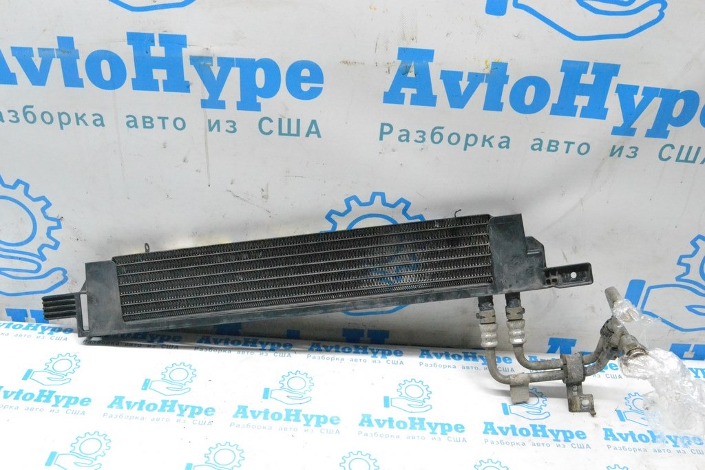 Радиатор охлаждения масло акпп Ford Mustang mk6 15-23 5.0, 2.3Т, 3.7 с трубками FR3Z7R081D (02 — фото 3